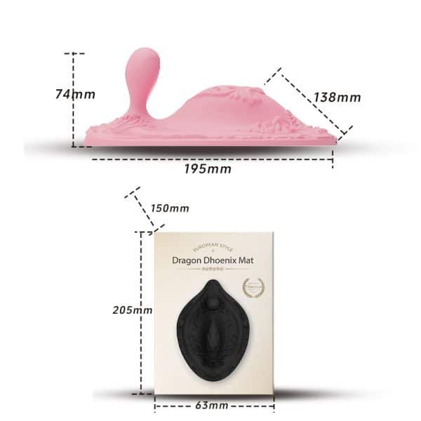 PhoenixFlow SilentDual - 12-Speed Wearable Massager for Pelvic Wellness & Discreet Stimulation – Bild 8