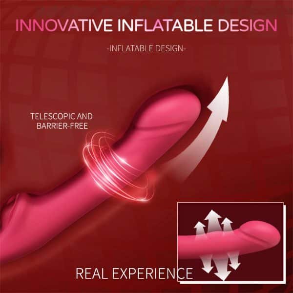 WildLily DualSync Lesbian Vibe - 12-Speed Multi-Stimulation Intimate Partner Toy – Bild 4