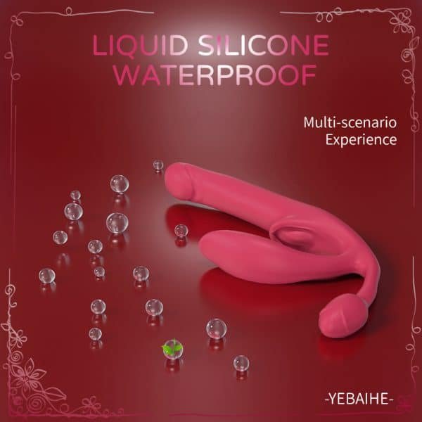 WildLily DualSync Lesbian Vibe - 12-Speed Multi-Stimulation Intimate Partner Toy – Bild 5