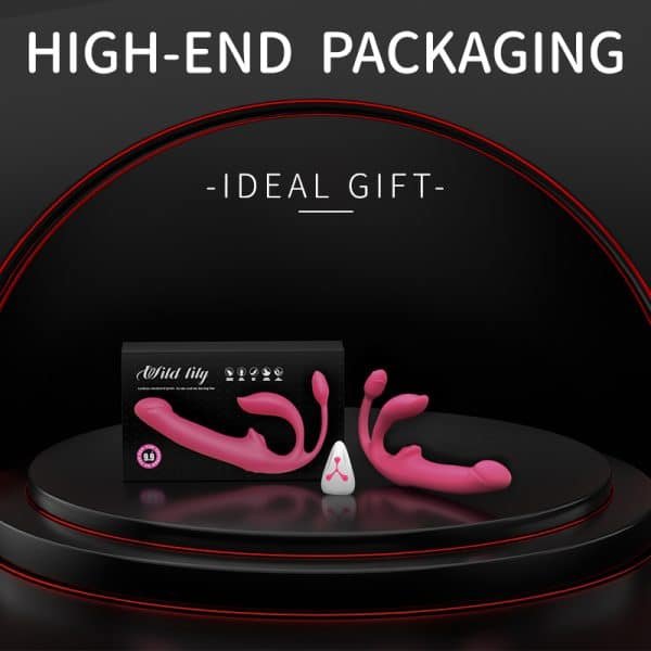 WildLily DualSync Lesbian Vibe - 12-Speed Multi-Stimulation Intimate Partner Toy – Bild 6