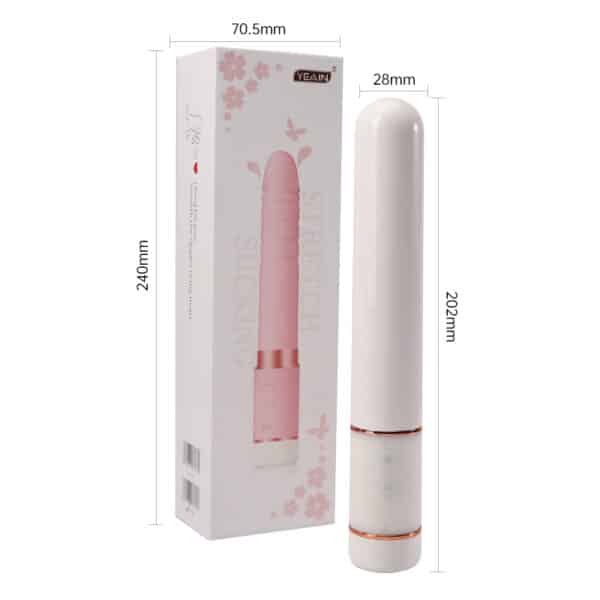 Ledu TelescopicSuction Mini Vibe - 10-Speed Dual-Stimulation Massager with Smart Warmth – Bild 6
