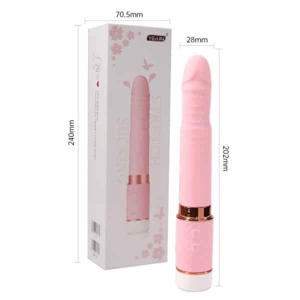 Ledu TelescopicSuction Mini Vibe - 10-Speed Dual-Stimulation Massager with Smart Warmth – Bild 7