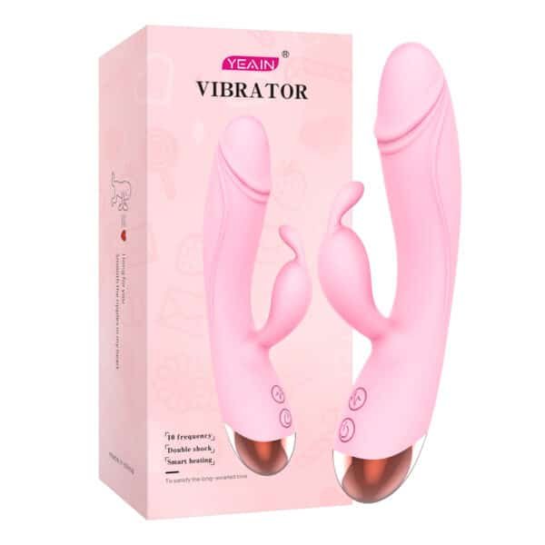 ​​SoftMoe DualSilk Vibrator - 10-Speed Heated Massager with Ergonomic Flex​​ – Bild 7