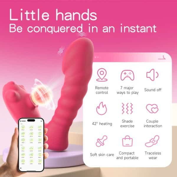 WhiskerLock Wearable - 9-Speed Wearable Cat Paw Vibrator with Remote App Control – Bild 9