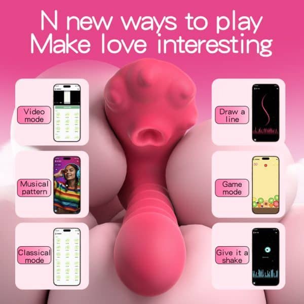 WhiskerLock Wearable - 9-Speed Wearable Cat Paw Vibrator with Remote App Control – Bild 10