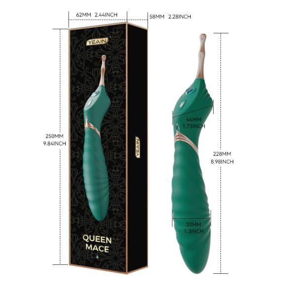QueenScepter DualPulse Vibe - 10-Speed Dual-Stimulation Intimate Device – Bild 4