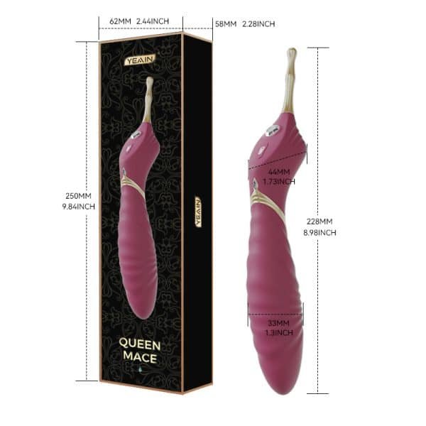 QueenScepter DualPulse Vibe - 10-Speed Dual-Stimulation Intimate Device – Bild 3