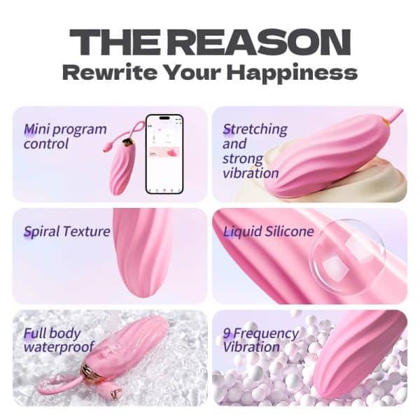 HornHoney Telescopic - 9-Speed Remote-Controlled G-Spot Stimulator with Liquid Silicone Design – Bild 8
