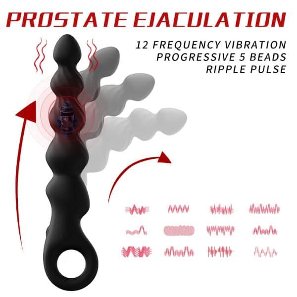 SoulFire ProGrad 12-Speed Anal Beads | Progressive Sizing & Medical-Grade Safety – Bild 5