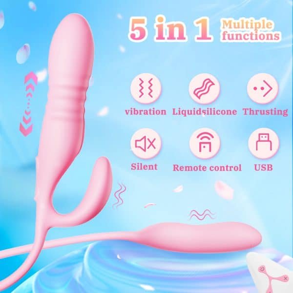 DualSensation Elite - Remote-Controlled 12-Speed Dual-Head Intimate Multi-Stimulator – Bild 2