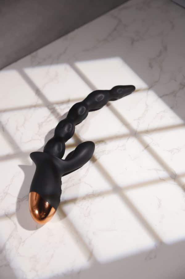 BlackBerry ProStim - Dual-Zone Vibrating Anal Beads with Progressive Sizing & Triple Motor Tech – Bild 2