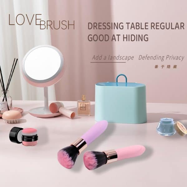 JoyBrush 10-Speed - Silicone Intimate Massager with Brush Design for Couples' Foreplay – Bild 3