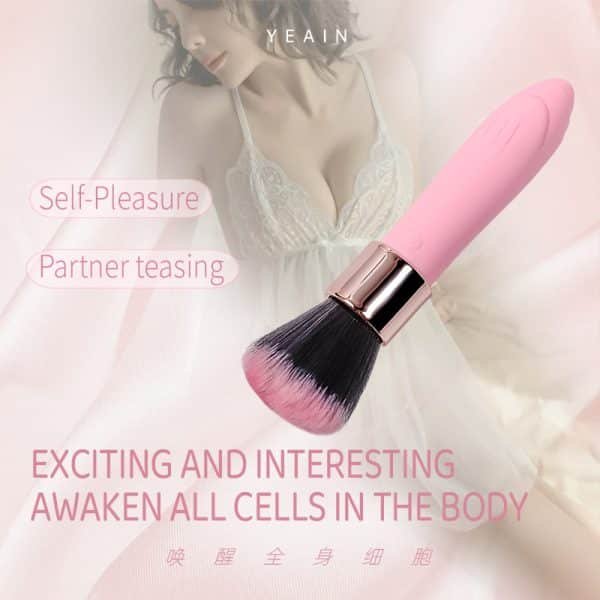 JoyBrush 10-Speed - Silicone Intimate Massager with Brush Design for Couples' Foreplay – Bild 4