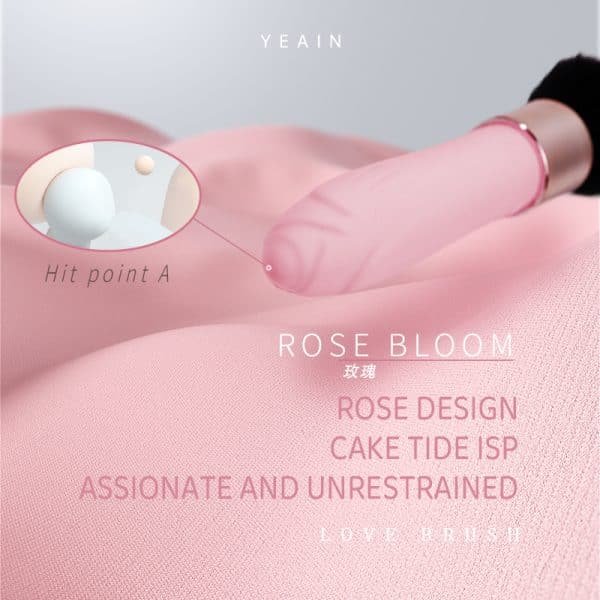 JoyBrush 10-Speed - Silicone Intimate Massager with Brush Design for Couples' Foreplay – Bild 5