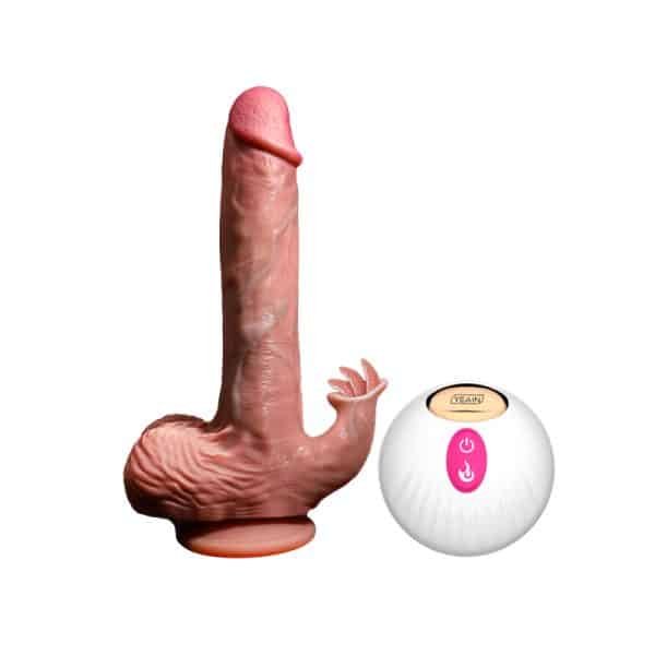 Taishan3 TruePulse - Hyper-Realistic Dual-Stimulation Heated Dildo with Triple Motion – Bild 5