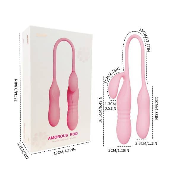 DualSensation Elite - Remote-Controlled 12-Speed Dual-Head Intimate Multi-Stimulator – Bild 4