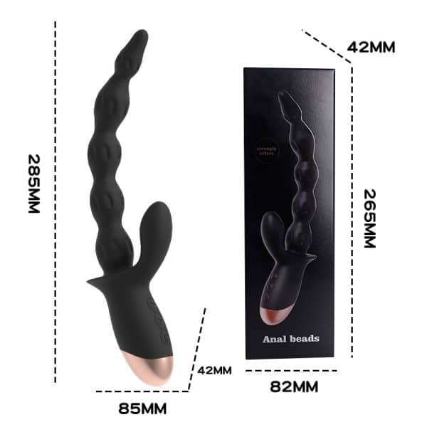BlackBerry ProStim - Dual-Zone Vibrating Anal Beads with Progressive Sizing & Triple Motor Tech – Bild 3